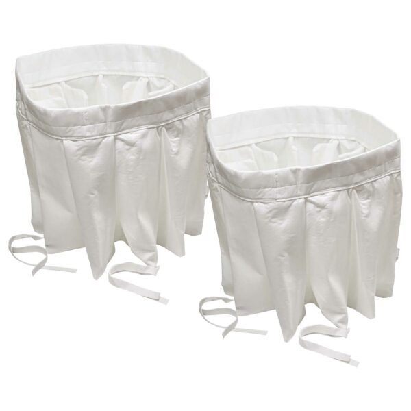 2x Filtro de Reposição vhbw para Aspiradores Nilfisk 40000338