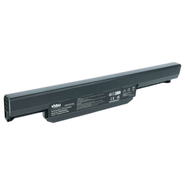 Bateria vhbw para Asus 07G016H31875M, A31-K53, A32-K53, 0B20-00X50AS - 5200 mAh 10.8 V Li-Ion
