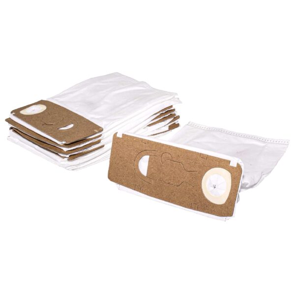 10 Sacos para Aspirador vhbw compatível com Menalux 6971P Vorwerk - Microfibra