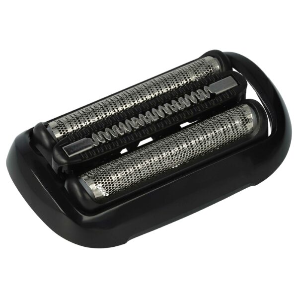 Cabeça de Corte Compatível Braun 81746550, 53B para Máquina de Barbear Braun - Preto/Prata