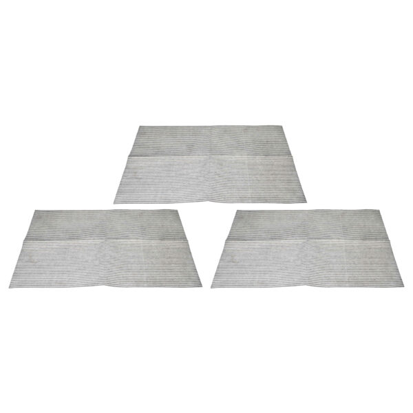 Filtro para Exaustor 3x Microfleece vhbw - 57 x 47 x 0.3 cm