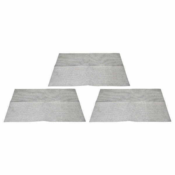 Filtro para Exaustor 3x Microfleece vhbw - 57 x 47 x 0.3 cm