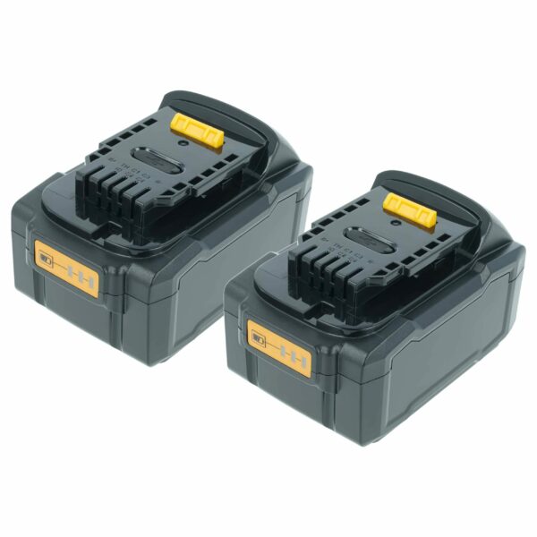 2x Bateria vhbw 18V 4000 mAh Li-Ion para Dewalt DCB182, DCB180, DCB181