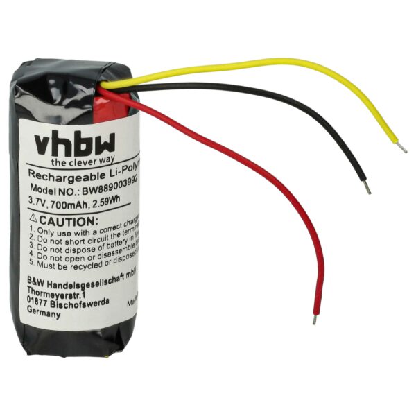 Bateria de Substituição para Auscultadores Wireless Bose NTA3522 - 700 mAh 3.7 V Li-Polímero