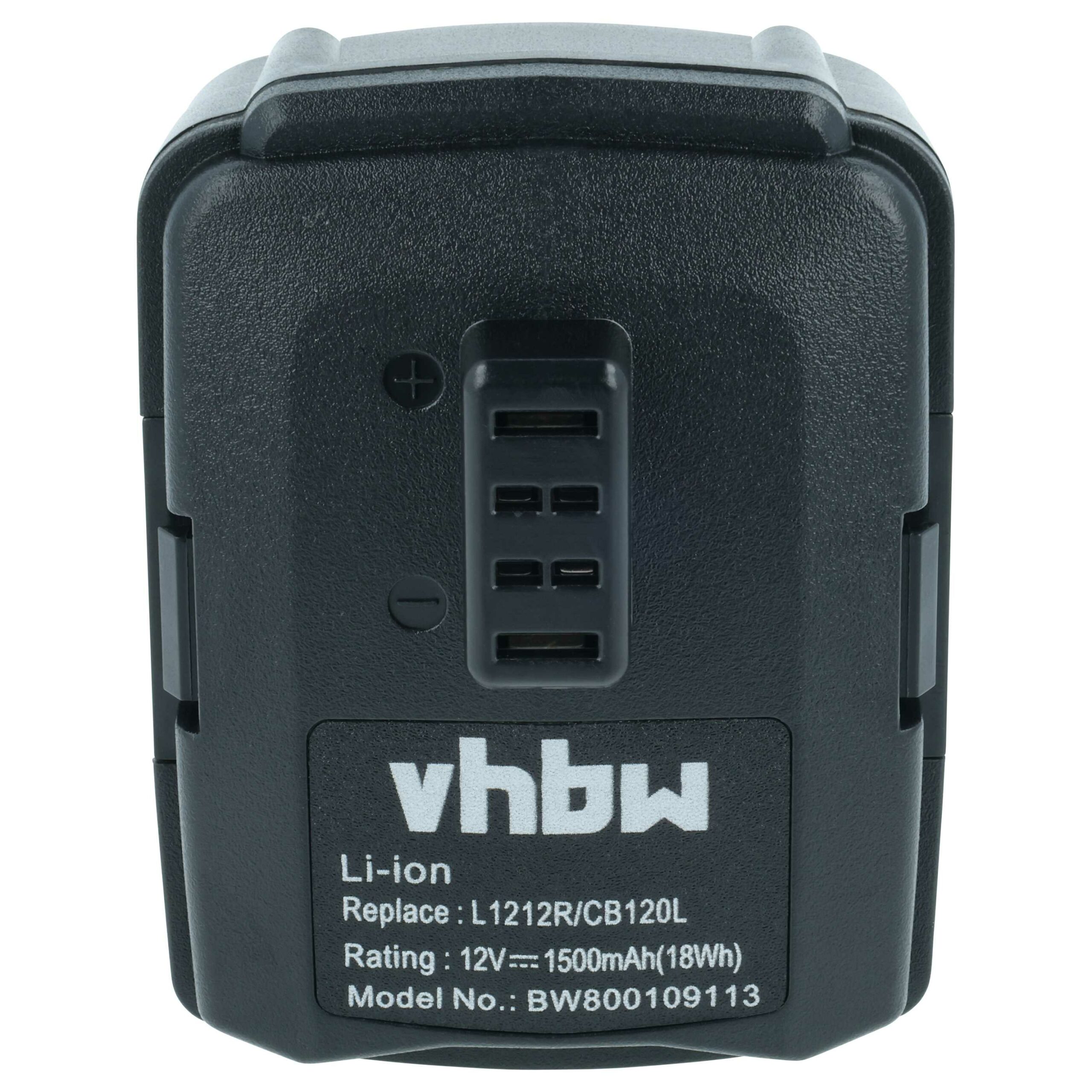 3x Baterias vhbw para Berbequim Ryobi (1500 mAh, 12 V, Li-Ion) - Image 3