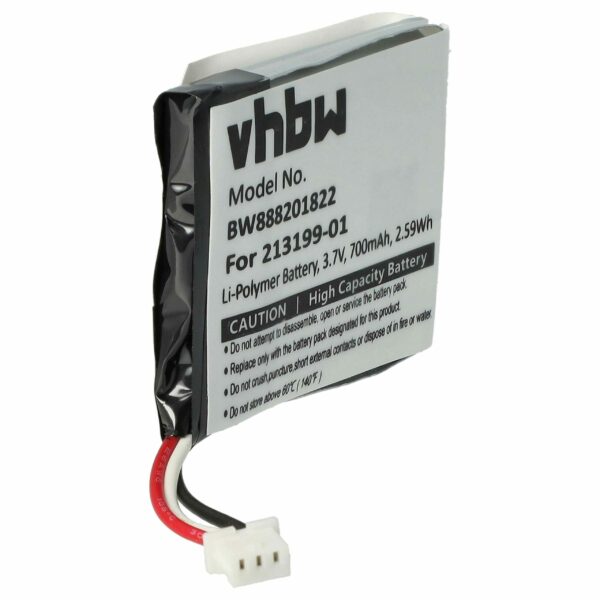 Bateria para Auricular Wireless Plantronics 203055-01P, 203055-01, 203035-01 - 700 mAh 3.7 V Li-polímero