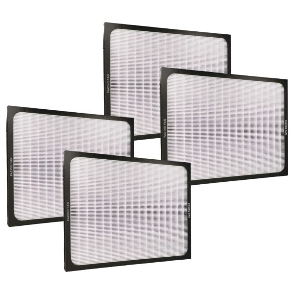 Conjunto de 4 Filtros de Ar para Blueair Classic 203 Slim, 203C, 205C, 210B - Filtro de Partículas vhbw