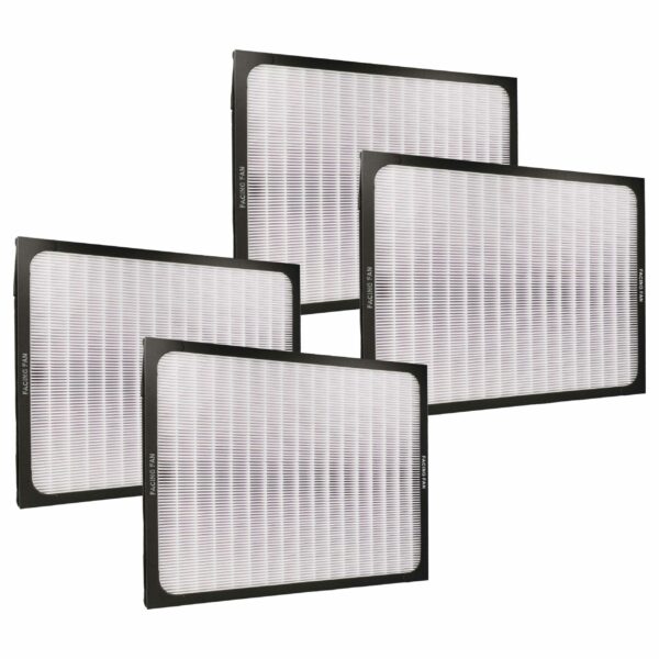 Conjunto de 4 Filtros de Ar para Blueair Classic 203 Slim, 203C, 205C, 210B - Filtro de Partículas vhbw