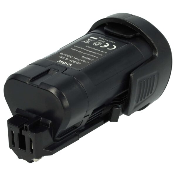 Bateria vhbw para Bosch PSR 10.8 Li-2, Dremel 875, 8200, 8220, 8300 - 2000 mAh, 10.8 V, Li-Ion