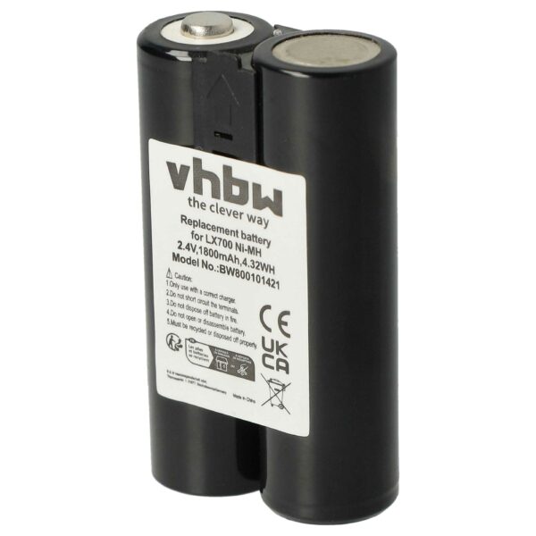 Bateria para Rato Logitech vhbw L-LC3 H-AA 1800 mAh 2.4 V NiMH