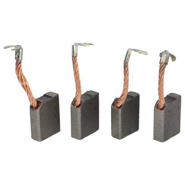 4x Escovas de Carvão vhbw para Ferramenta Elétrica / Jungheinrich - 25 x 19.8 x 7.9 mm