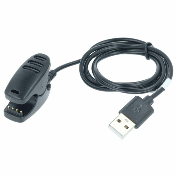 Estação de Carregamento vhbw para Relógio Suunto 3 Fitness - 100 cm, Ficha USB