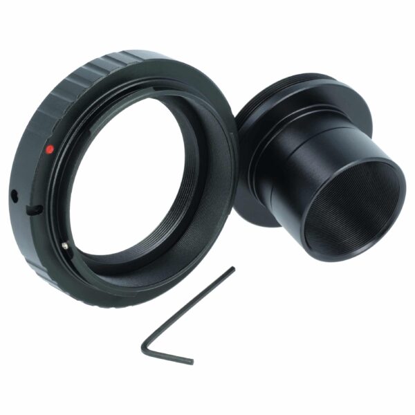 2x Anel Adaptador T2 vhbw para Câmaras Canon EOS e Telescópios 1.25"
