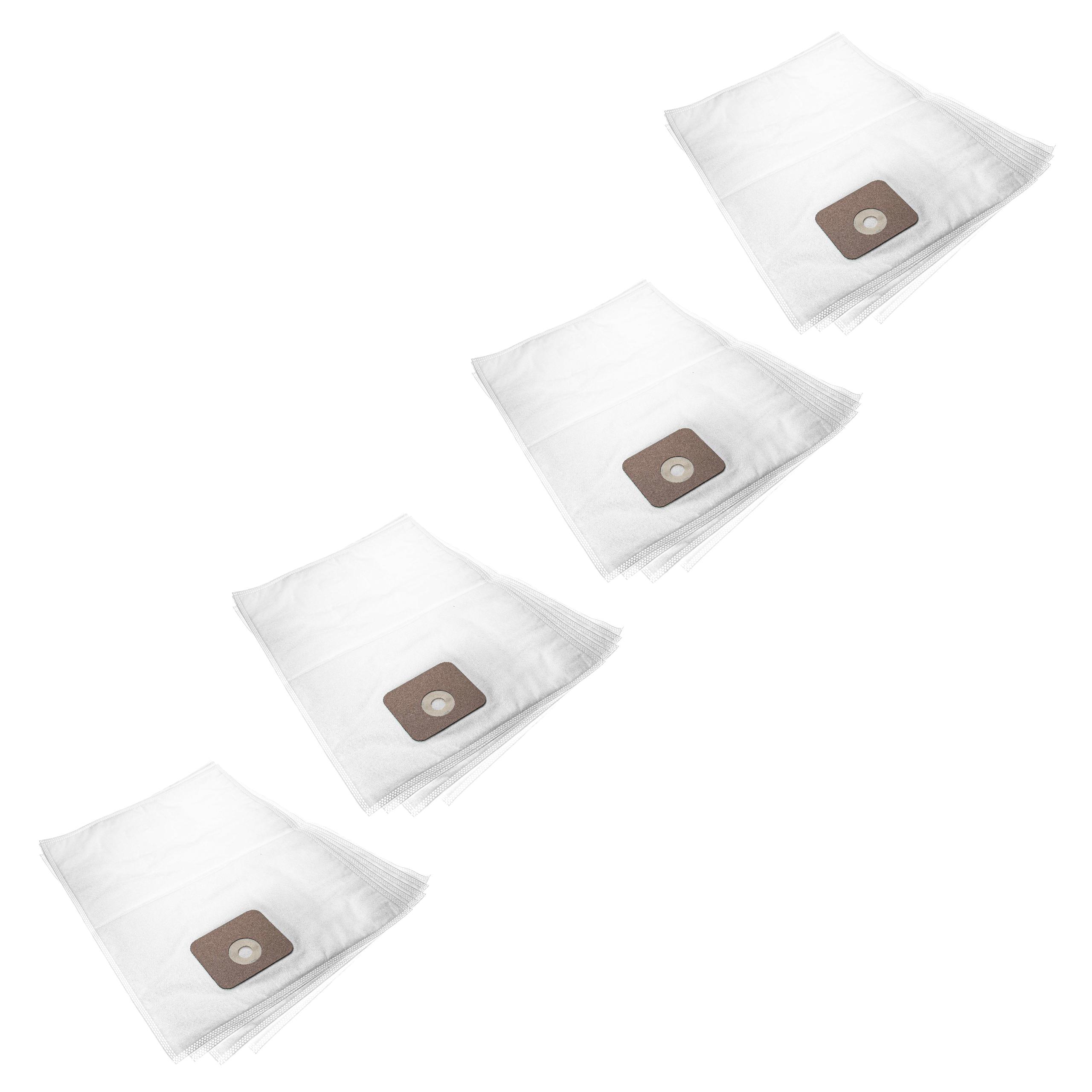 20x Sacos para Aspirador vhbw em Microfibra para Nilfisk Multi 20, 30