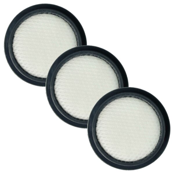 3x Filtro Pré-Motor vhbw para Aspirador Hoover Ultra Vortex MBC500