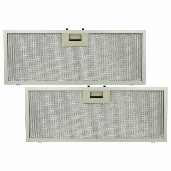 2x Filtro de Gordura Metal Longa Duração vhbw - Substituição 481248058314