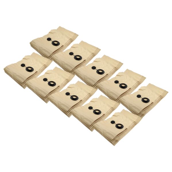 Pack 50x Sacos de Filtro vhbw Compatíveis com Festool FIS-SR 5/6 (483143)