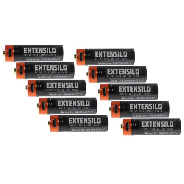 Bateria Recarregável AAA Micro EXTENSILO 920 mAh 1.5V Li-Ion com Micro-USB