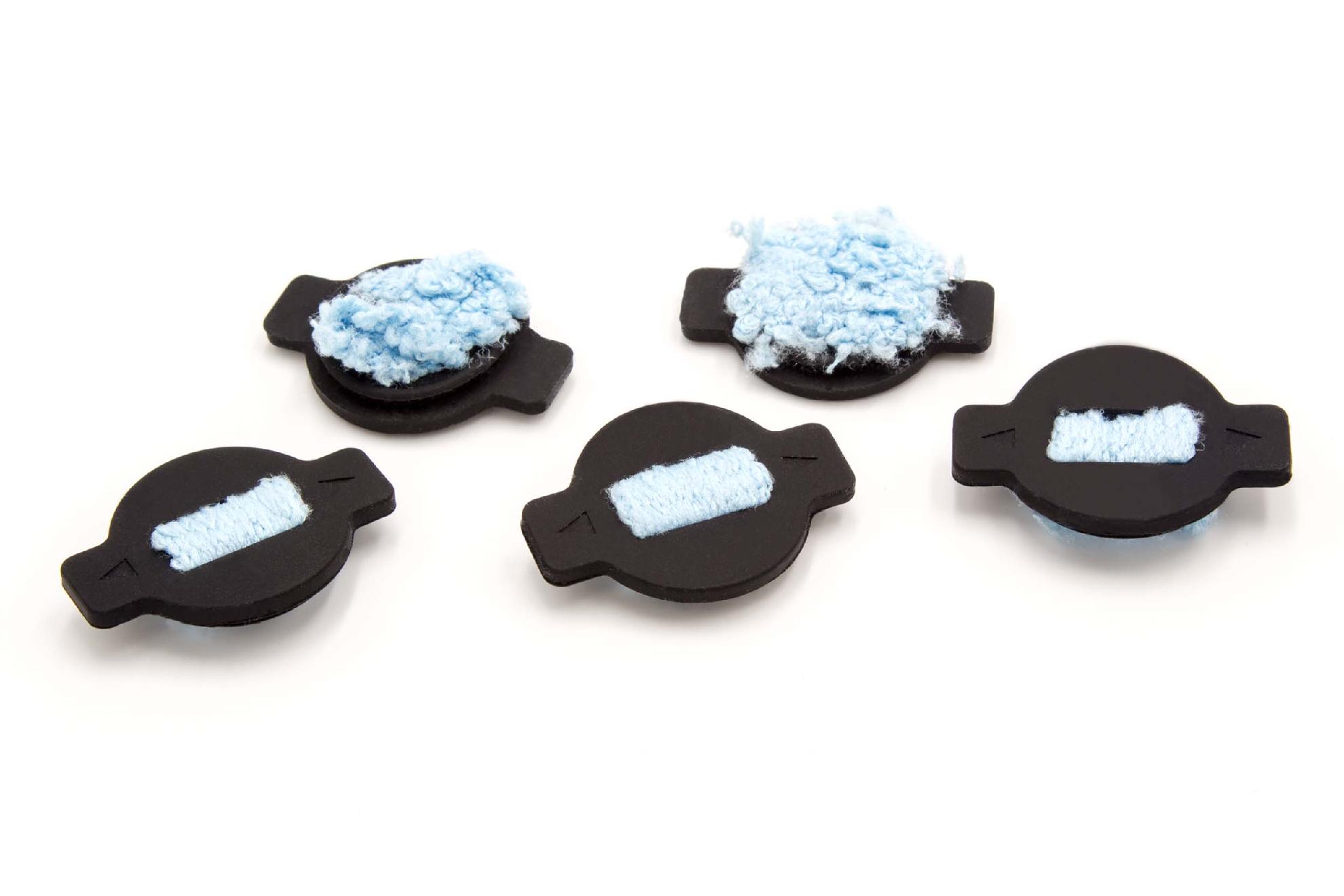5x Tampa de Pavio para iRobot Robot Mop - Substitui Wicks de Robô de Limpeza