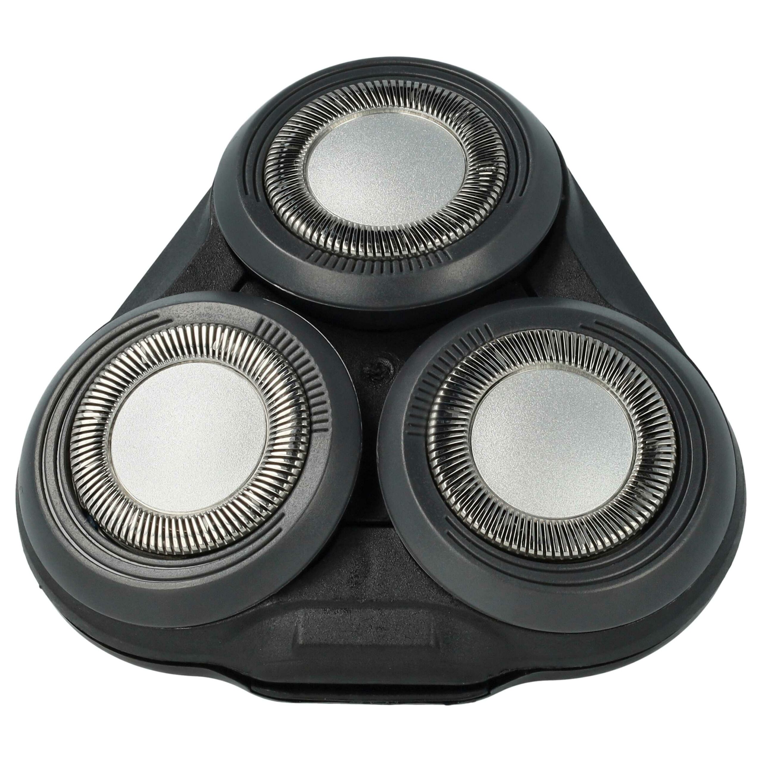 3 Cabeças de Corte Compatíveis com Philips SH50/50 para Barbear Elétrico, Preto - Image 3