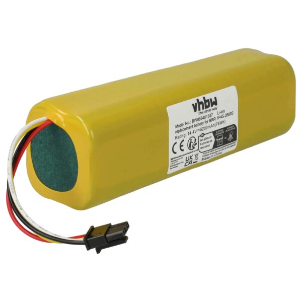 Bateria vhbw para Roborock Xiaowa 5200mAh 14.4V Li-Ion