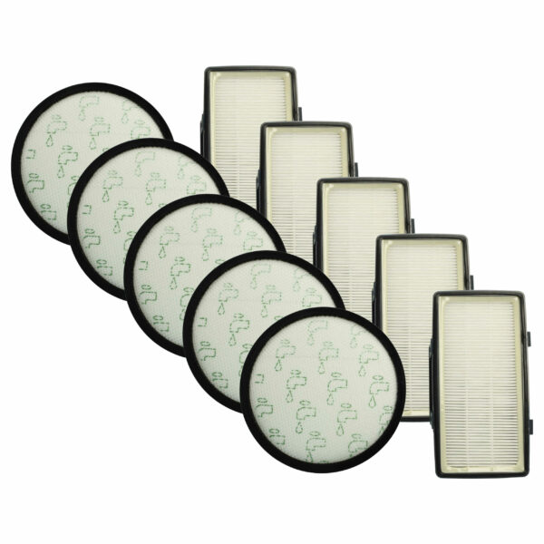 Jogo de 5 Filtros vhbw compatíveis com Rowenta ZR006001 para Aspiradores Rowenta
