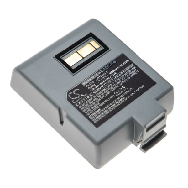 Bateria vhbw para impressora Zebra AT16293-1 6800 mAh 7.4 V Li-Ion