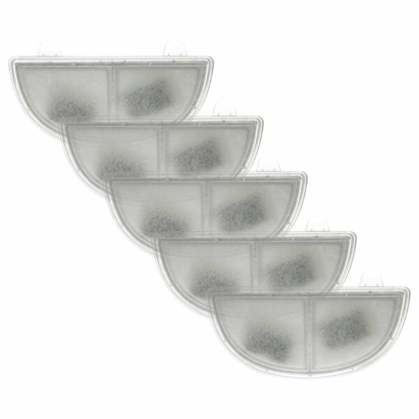 Pack 5x Filtros para Fonte de Água HomeRunPet CF2, WF20 - Filtro com Estrutura