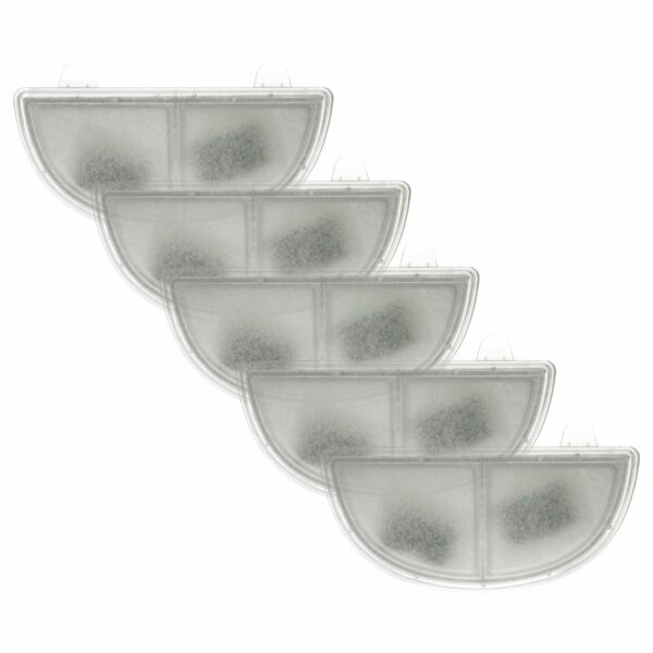 Pack 5x Filtros para Fonte de Água HomeRunPet CF2, WF20 - Filtro com Estrutura