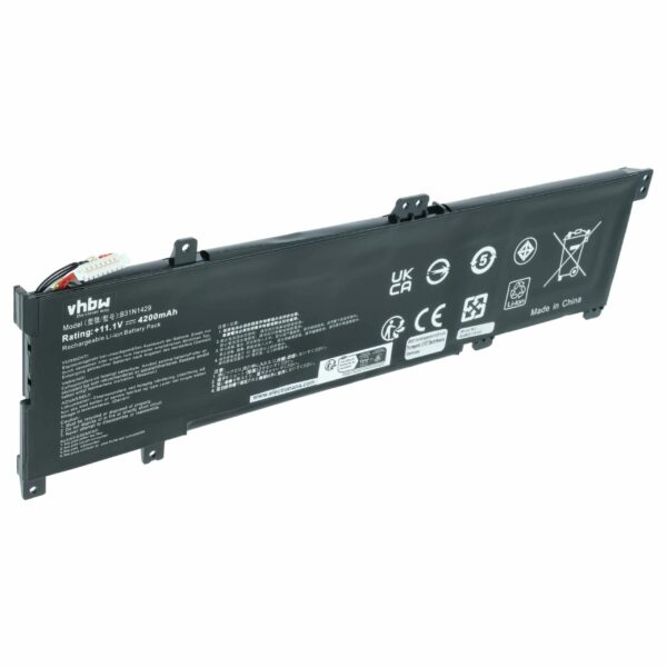 Bateria vhbw para Asus - 4200 mAh 11.1 V Li-polymer (B31N1429, 0B200-01460000)