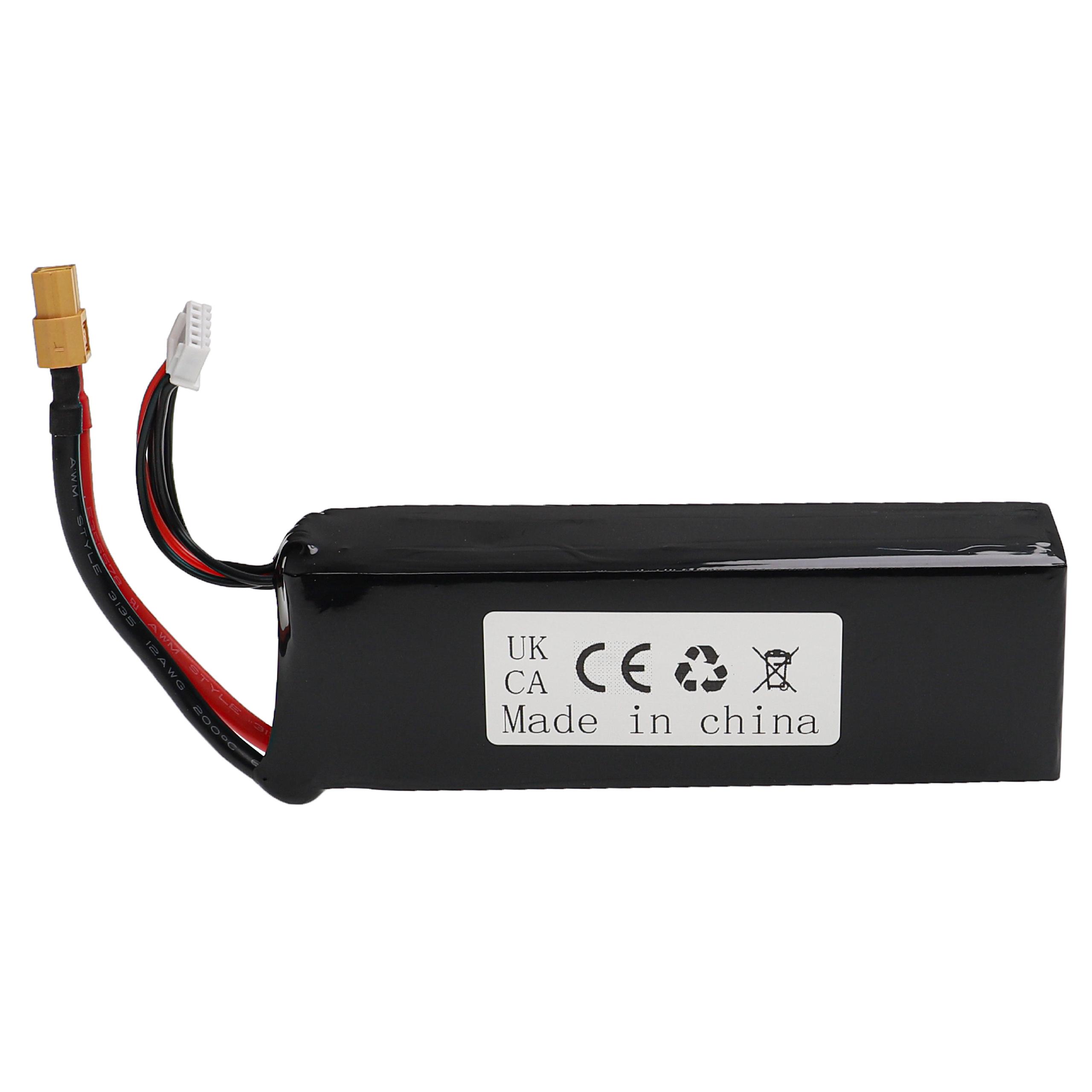 Bateria vhbw para Modelismo - 3500 mAh, 14.8 V, Li-Polímero, XT60 - Image 2