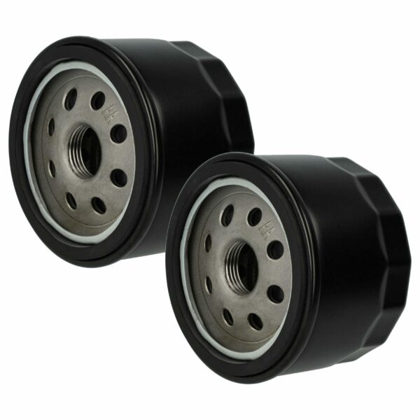 Kit 2x Filtros de Óleo vhbw compatíveis com Ariens, Liebherr, Briggs & Stratton e outros