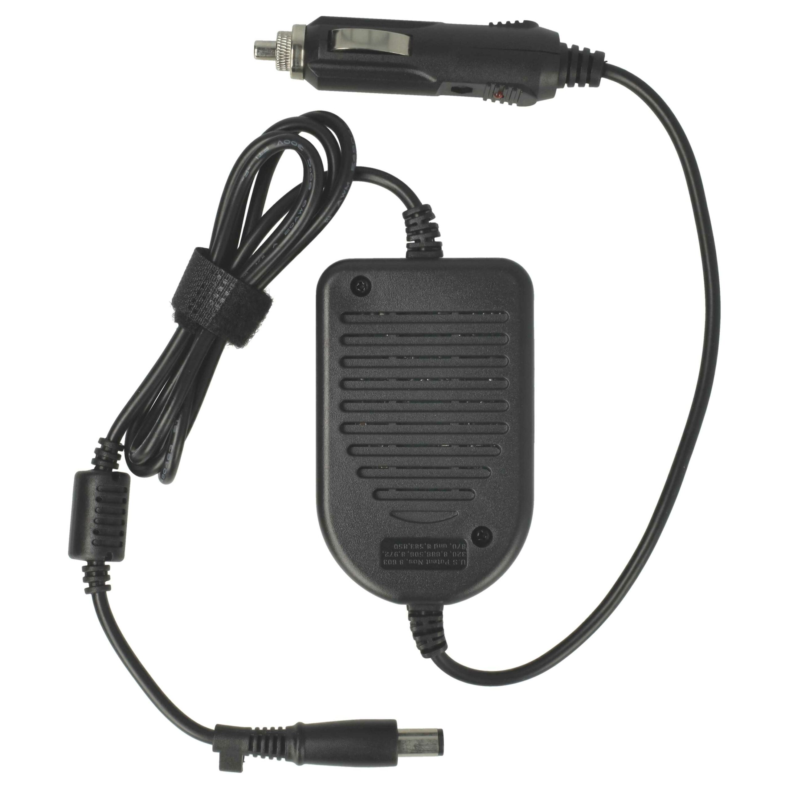 Carregador de Portátil para Automóvel vhbw 18,5V 3,5A - Compatível HP (391173-001) - Image 3