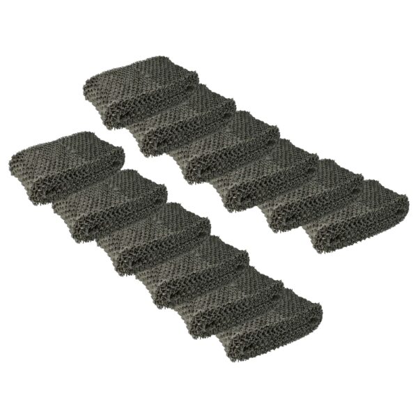 Pack de 12 Filtros vhbw para Humidificadores Philips HU4102/01, FY2401/10 e FY2401* - Fibras Naturais