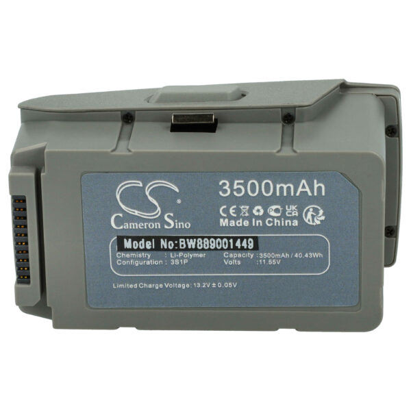 Bateria vhbw Compatível com DJI PB2 - 3500 mAh 11.55 V Li-polímero