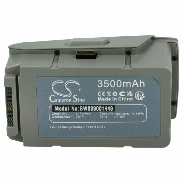 Bateria vhbw Compatível com DJI PB2 - 3500 mAh 11.55 V Li-polímero