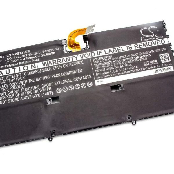 Bateria para Portátil HP vhbw SO04XL, HSTNN-IB7J - 4750 mAh, 7.7V, Li-polymer