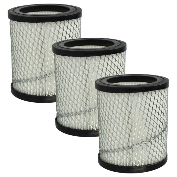 Pack de 3 Filtros de Substituição vhbw para Aspiradores PowerPlus e Compatíveis