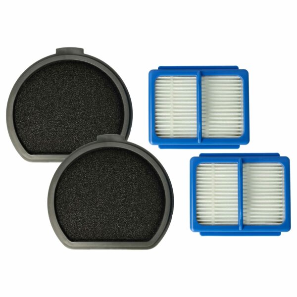 Conjunto de 2 Filtros de Substituição vhbw para Aspirador AEG 90027737200, 900923092