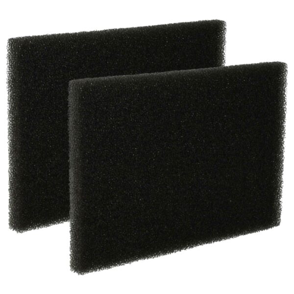 2x Filtro de Espuma vhbw para Privileg - Substitui 109616800/8, 421000466500/7, 1096168008 (8 x 12 cm)