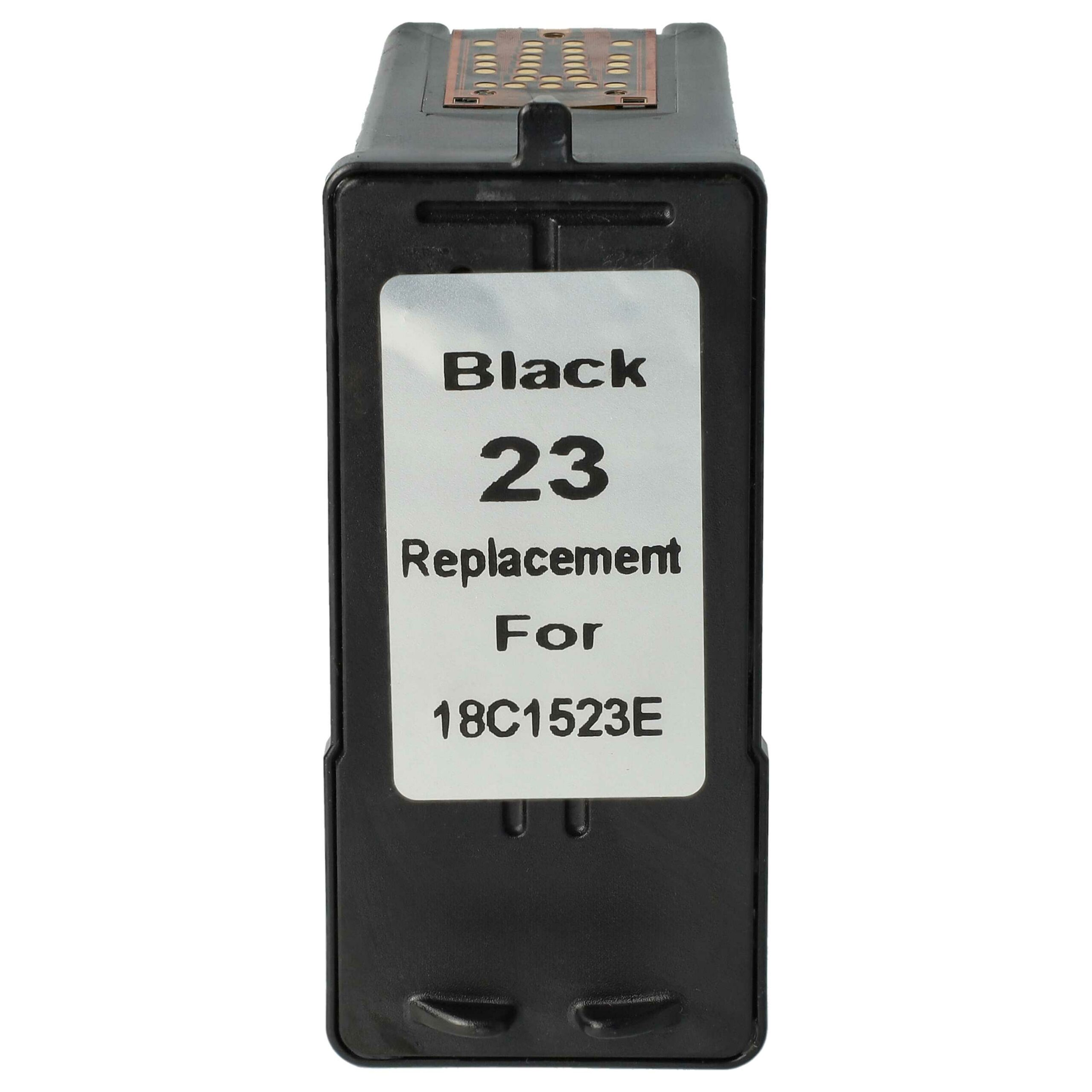 Cartucho de Tinta vhbw compatível com Lexmark 18C1523, 23A, 23XL, 23 - Preto, Recarregado 25 ml - Image 3