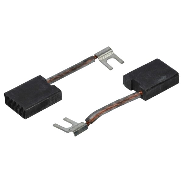 2x Escovas de Carvão vhbw Compatível com Black & Decker 908752, 1234 - 6.3 x 16 x 20 mm