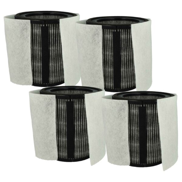 Conjunto de 4 Filtros HEPA vhbw para Humidificadores Leitz, Leifheit e Soehnle