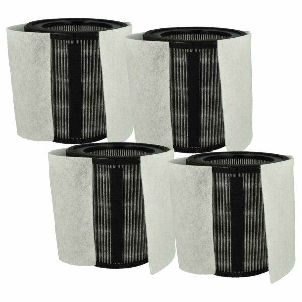 Conjunto de 4 Filtros HEPA vhbw para Humidificadores Leitz, Leifheit e Soehnle