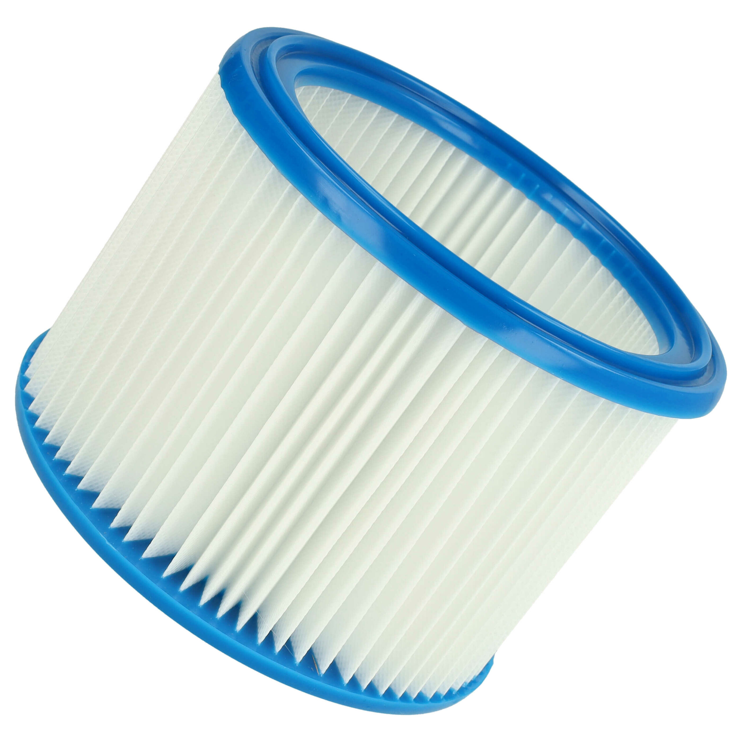 Filtro redondo vhbw compatível com Bosch 2607432024 e outros modelos, branco/azul - Image 4