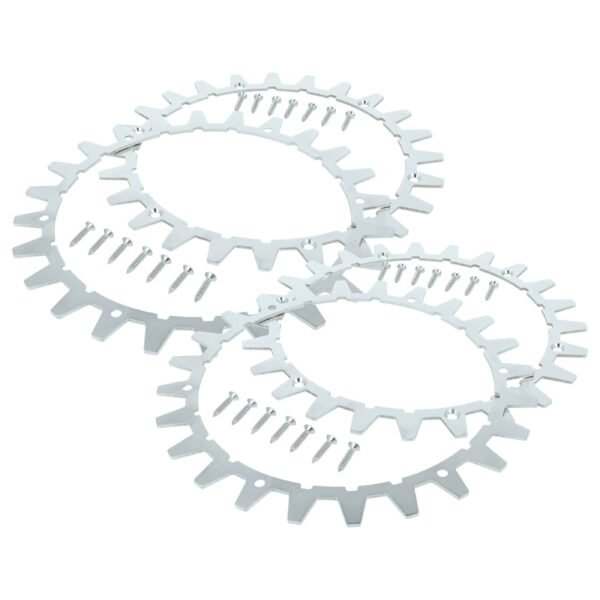 4x Picos de Tração para Cortador de Relva Robótico Worx - Aço Inoxidável, 24 Dentes