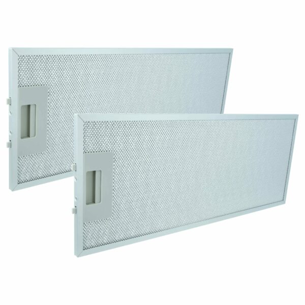 2x Filtro de Gordura Metal Longa Duração compatível com Siemens 00352813