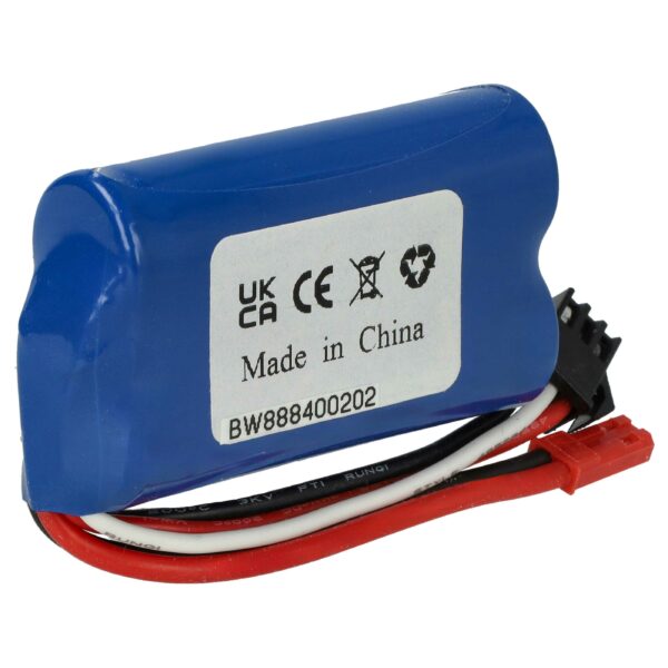 Bateria vhbw para Wltoys (Model Making Device) - 350 mAh 6.4 V LiFePO4