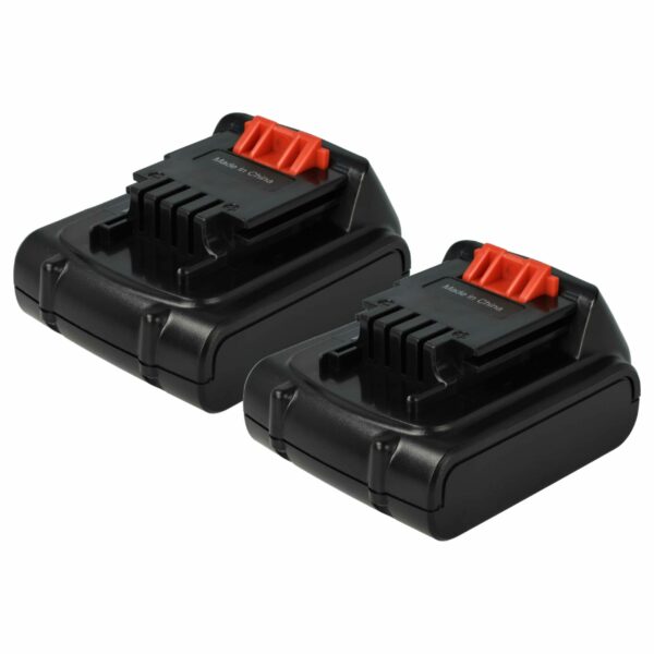 2x Bateria vhbw para Black & Decker LB16, BL1514, BL1314, BL1114 - 1500 mAh, 14.4 V, Li-Ion