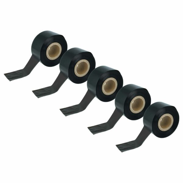 Pack 5x Fita Térmica para Godex, Printronix, TSC, Valentin e outras - 30 mm x 300 m, Wax Resin